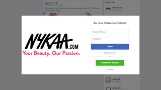 
                            9. Nykaa - #NykaaExclusive // Sign up to get exclusive access ...