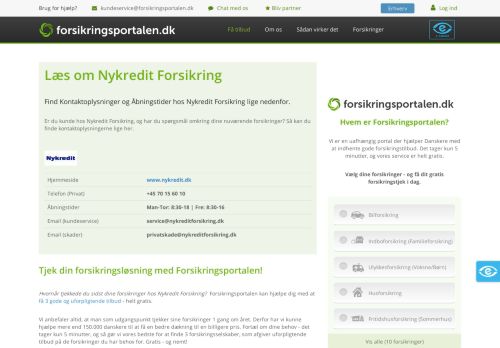 
                            13. Nykredit Forsikring - Find telefonnummer, mail og adresse her