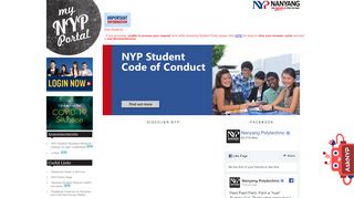 
                            1. NYP Student Portal - Nanyang Polytechnic