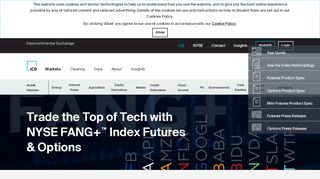 
                            8. NYSE FANG+ Index Futures - Ice.com