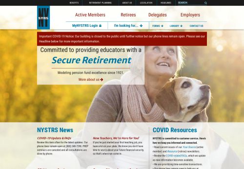 
                            7. NYSTRS | New York State Teachers' Retirement System | NYS ...