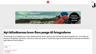 
                            9. Nyt billedbureau lover flere penge til fotograferne | Journalisten