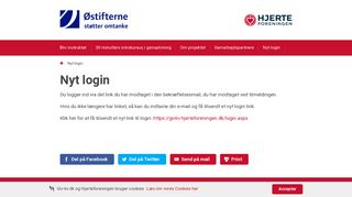 
                            1. Nyt login - Hjerteforeningen