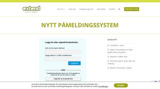 
                            2. Nytt påmeldingssystem - Extend Art of Dance