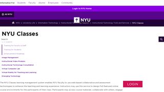 
                            7. NYU Classes