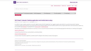 
                            9. NYU ServiceLink knowledge base - ServiceLink Login - ServiceNow