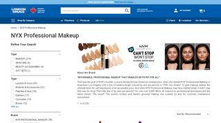 
                            10. NYX Professional Makeup | London Drugs