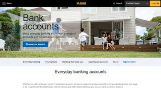 
                            4. NZ Bank Accounts - Open a new account online | ASB