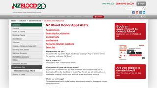 
                            9. NZ Blood Donor App FAQ'S | New Zealand Blood Service