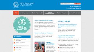 
                            1. NZ Law Society: Home