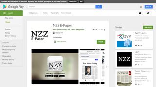 
                            5. NZZ E-Paper – Apps bei Google Play