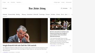 
                            2. NZZ News – Aktuelle Nachrichten - Neue Zürcher Zeitung