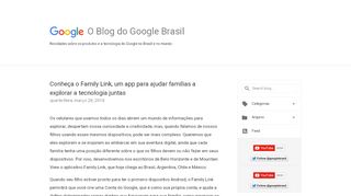 
                            8. O blog do Google Brasil: Conheça o Family Link, um app para ajudar ...