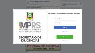 
                            1. O curso AGORA EAD é via internet. Basta... - Concurso MP/RS ...