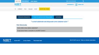 
                            5. o email cadastrado esta bloqueado como cadastrar outro - Ajuda Site ...