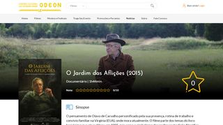 
                            4. O Jardim das Aflições – ODEON CCLSR - Cine Odeon