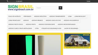 
                            1. O Maior Fornecedor de Adesivos, Acrílico e Lona para Sign do Brasil ...
