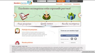 
                            1. O Mundo de Opiniões: Pesquisas Online