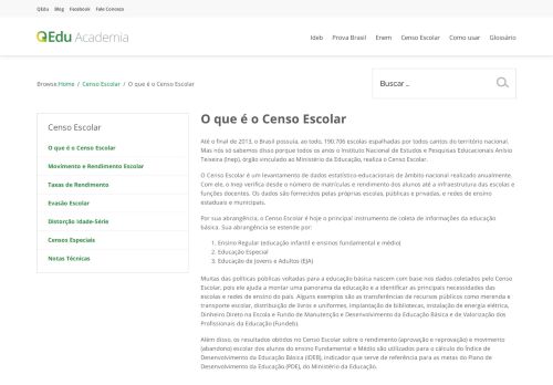 
                            11. O que é o Censo Escolar | Academia QEdu