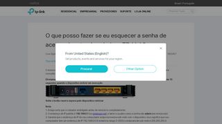 
                            4. O que posso fazer se eu esquecer a senha de acesso do ... - TP-Link