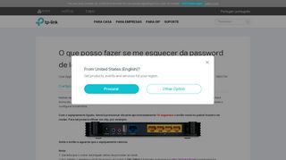 
                            7. O que posso fazer se me esquecer da password de login no meu ...