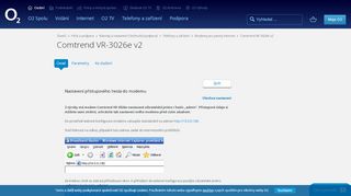 
                            6. O2 | Comtrend VR-3026e v2 - Nastavení přístupového hesla do ...