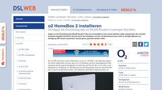 
                            2. o2 HomeBox 2 installieren - so klappt die o2 WLAN Router Einrichtung
