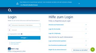 
                            6. o2 Login für Mobilfunk, DSL und o2 My Handy: Jetzt ...