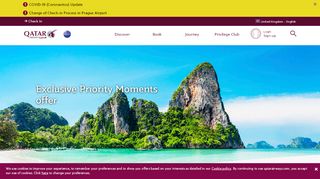 
                            10. O2 Priority Moments Offer | Qatar Airways