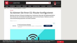
                            5. O2-Router konfigurieren – so einfach | TippCenter