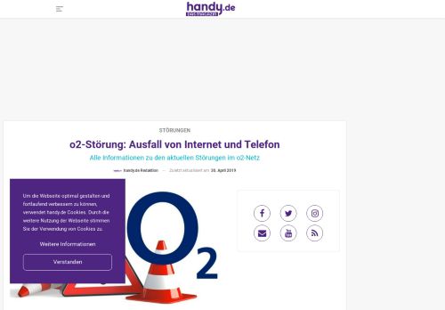 
                            7. o2-Störung: Ausfall von Internet und Telefon | handy.de