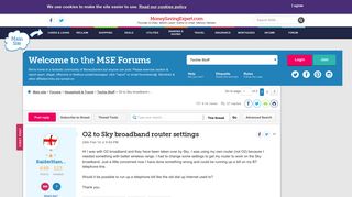 
                            11. O2 to Sky broadband router settings - MoneySavingExpert.com Forums