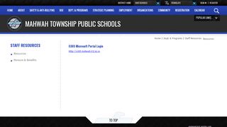 
                            8. O365 Microsoft Portal Login - Mahwah Township Public Schools