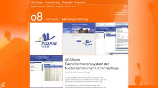 
                            7. o8 Design: ADABweb