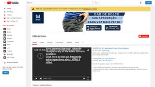 
                            8. OAB de Bolso - YouTube