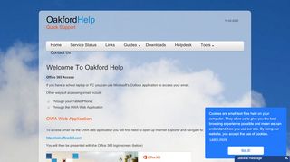 
                            10. Oakford Help - Office 365 Access