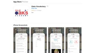 
                            7. Oaks Vocabulary on the App Store - iTunes - Apple