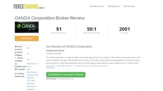 
                            7. OANDA Corporation Forex Broker Review: Sign Up Bonus, Spreads ...
