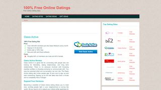 
                            9. Oasis Active Dating Site - 100% Free Dating Site - Online Dating Sites