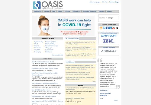 
                            10. OASIS | Advancing open standards for the information society