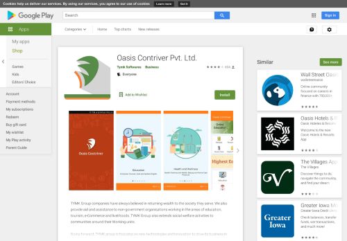
                            5. Oasis Contriver Pvt. Ltd. - Apps on Google Play