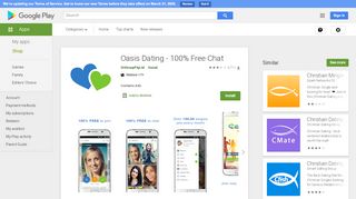 
                            13. Oasis Dating - 100% Free Chat - Apps on Google Play