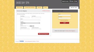
                            8. Oasis Day Spa > Login Or Sign Up - secure-booker.com