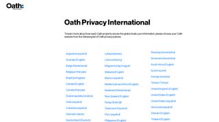 
                            11. Oath Privacy International | Oath Policies