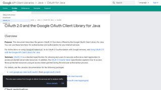 
                            8. OAuth 2.0 and the Google OAuth Client Library for Java | OAuth Client ...