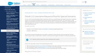 
                            8. OAuth 2.0 Username-Password Flow - Salesforce Help