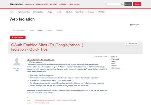 
                            3. OAuth Enabled Sites (Ex.Google,Yahoo..) Isolation - Quick Tips ...