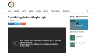 
                            10. Oauth Getting started in Google+ Login – Lifs – Programming ...