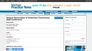 
                            10. OAVT 2019 Conference - Veterinary Practice News