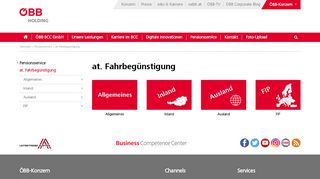 
                            13. ÖBB-BCC GmbH - at. Fahrbegünstigung